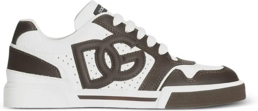 Dolce & Gabbana Kids New Roma sneakers van kalfsleer Wit - Foto 3