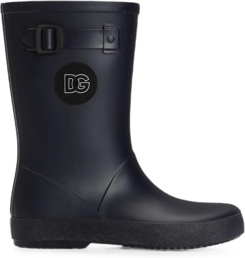 Dolce & Gabbana Kids PVC regenlaarzen Blauw - Foto 3
