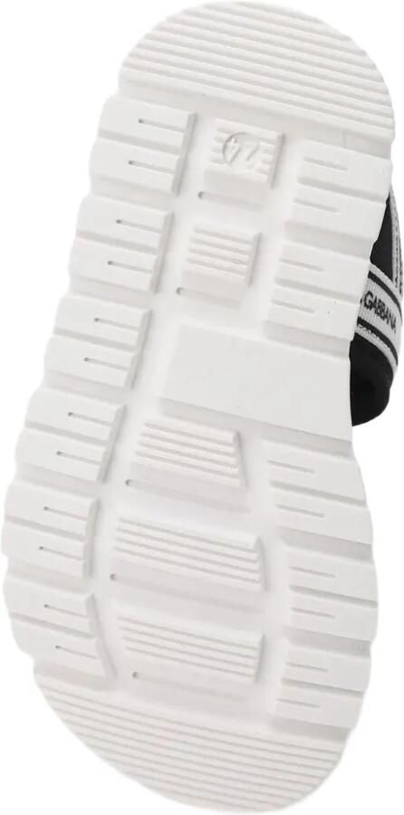 Dolce & Gabbana Kids Sandalen met klittenband Zwart - Foto 4