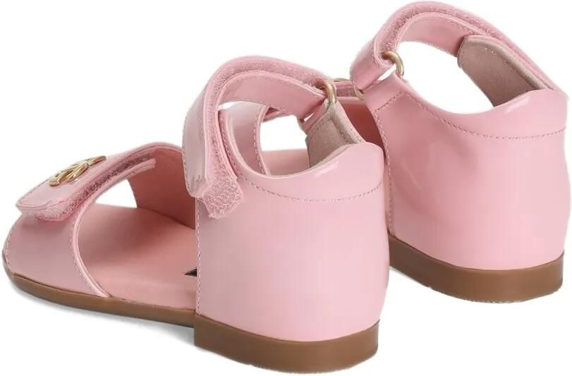 Dolce & Gabbana Kids Sandalen met logoplakkaat Roze - Foto 3