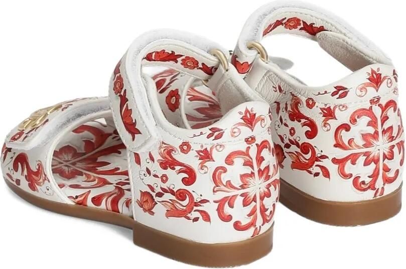 Dolce & Gabbana Kids Sandalen met print Wit - Foto 3