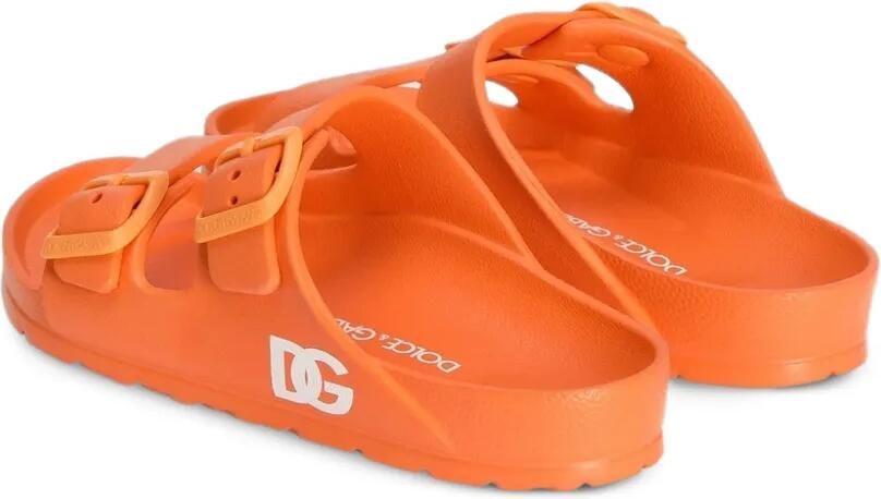 Dolce & Gabbana Kids Slippers Oranje - Foto 2