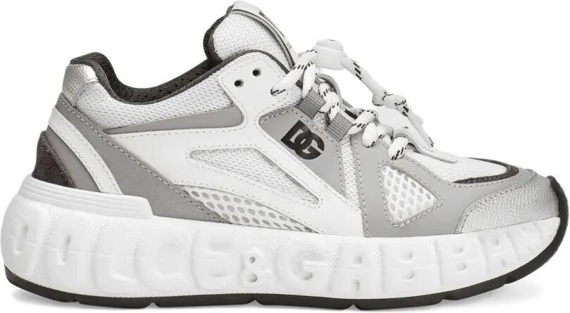 Dolce & Gabbana Kids Sneakers met chunky zool Grijs