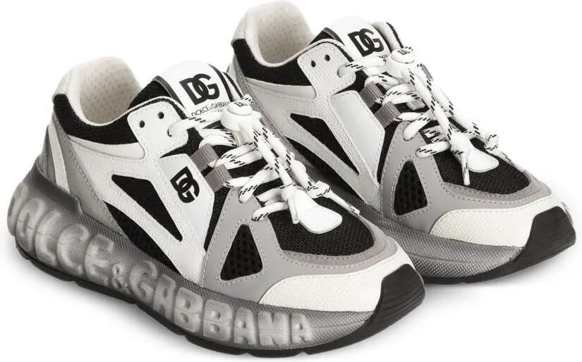 Dolce & Gabbana Kids Sneakers met logo Wit