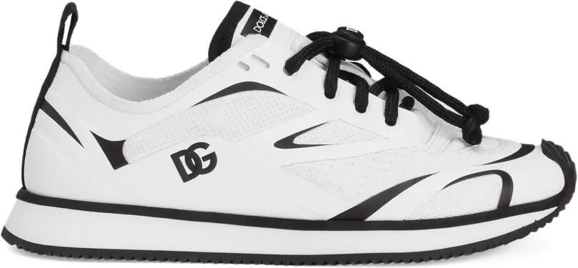 Dolce & Gabbana Kids Sneakers met logo Wit