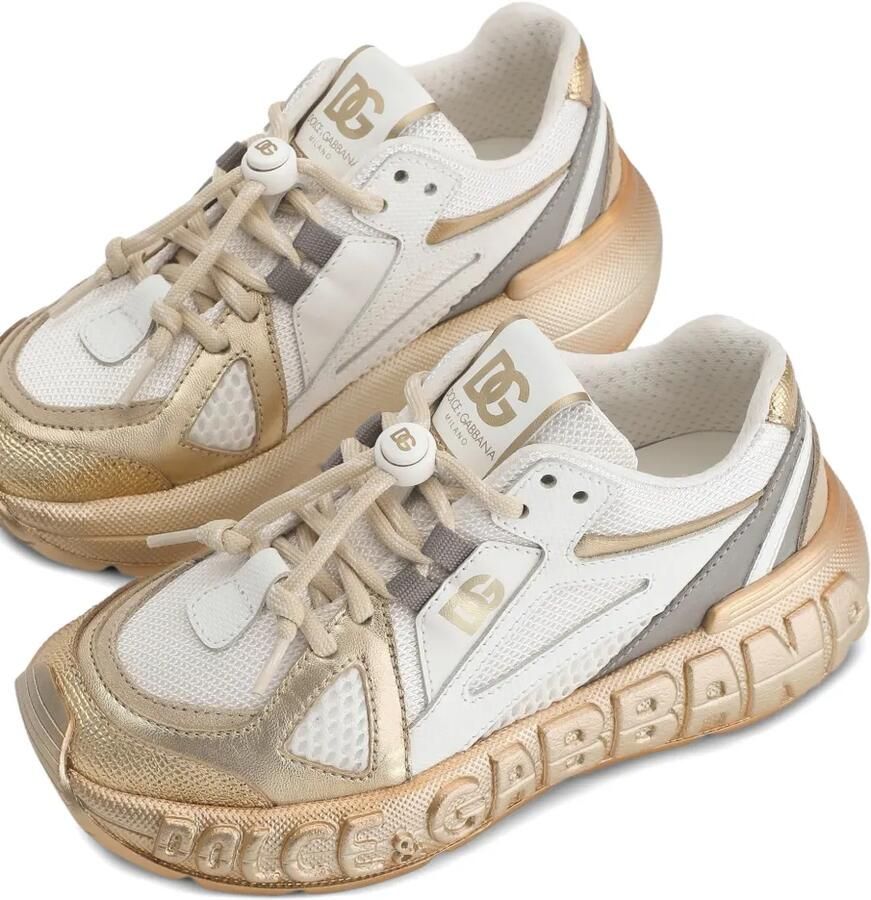 Dolce & Gabbana Kids Sneakers met logodetail Wit - Foto 2