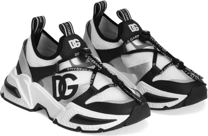 Dolce & Gabbana Kids Sneakers met logoprint Wit