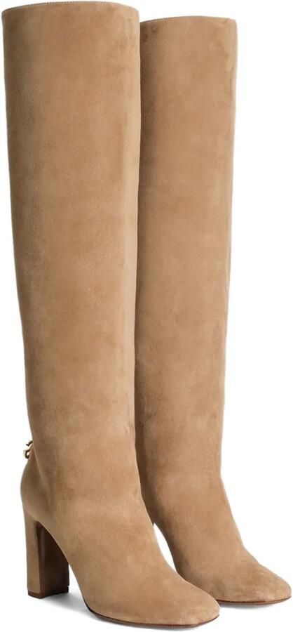 Dolce & Gabbana Laarzen met blokhak Beige - Foto 2