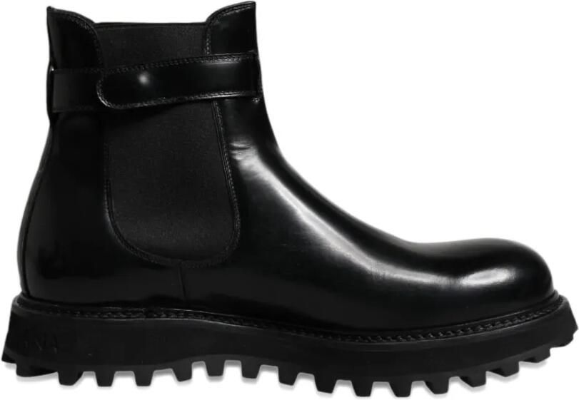 Dolce & Gabbana Laarzen met ceintuur Zwart