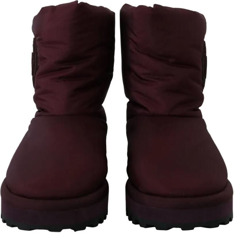 Dolce & Gabbana Laarzen met logopatch Rood - Foto 2