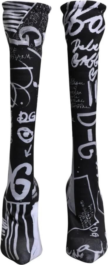 Dolce & Gabbana Laarzen met puntige neus Zwart - Foto 5