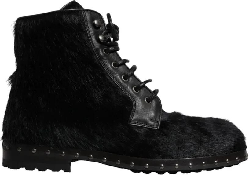 Dolce & Gabbana Laarzen met studs Zwart