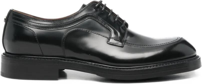Dolce & Gabbana lace-up leather Derby shoes Zwart