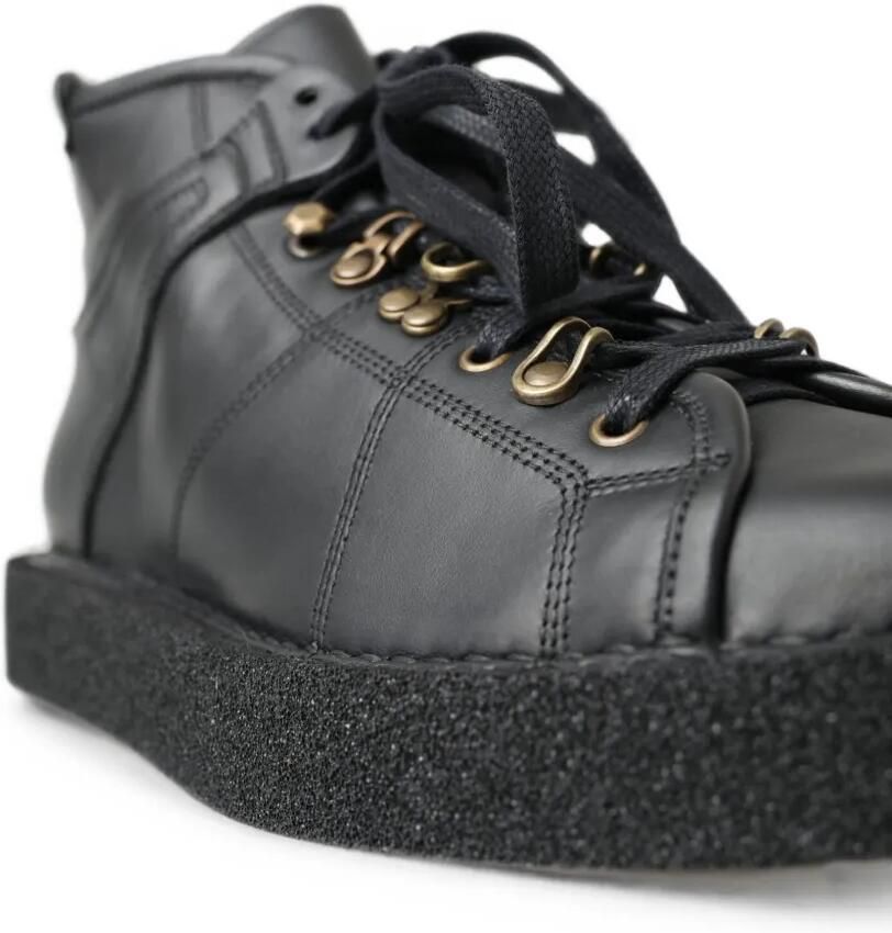 Dolce & Gabbana lace-up leather sneakers Zwart - Foto 3