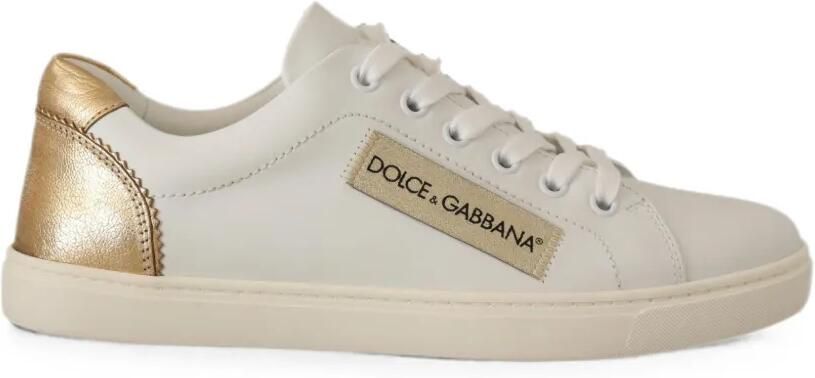 Dolce & Gabbana lace-up sneakers Wit