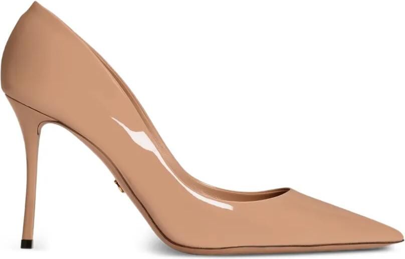 Dolce & Gabbana Lakleren pumps Beige