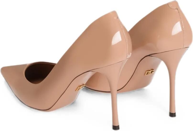 Dolce & Gabbana Lakleren pumps Beige - Foto 3
