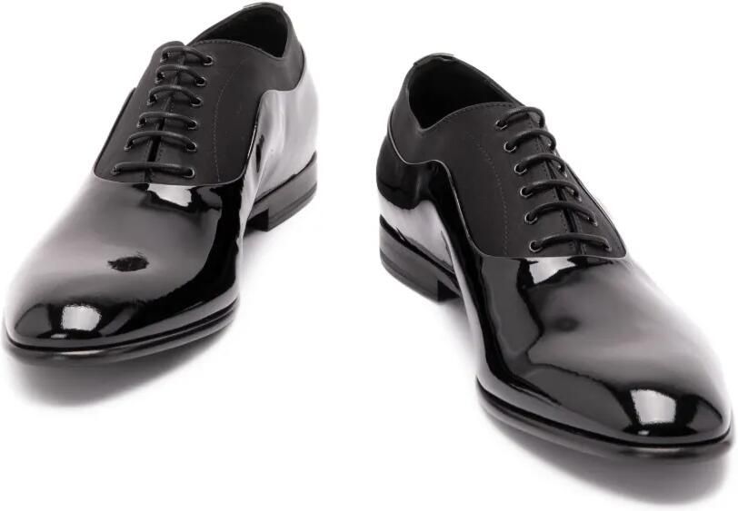 Dolce & Gabbana Lakleren veterschoenen Zwart - Foto 3