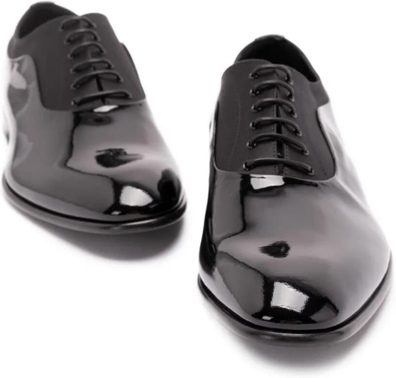 Dolce & Gabbana Lakleren veterschoenen Zwart - Foto 2