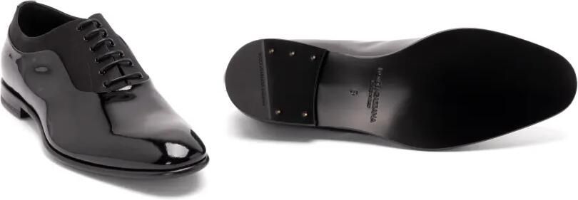 Dolce & Gabbana Lakleren veterschoenen Zwart - Foto 5