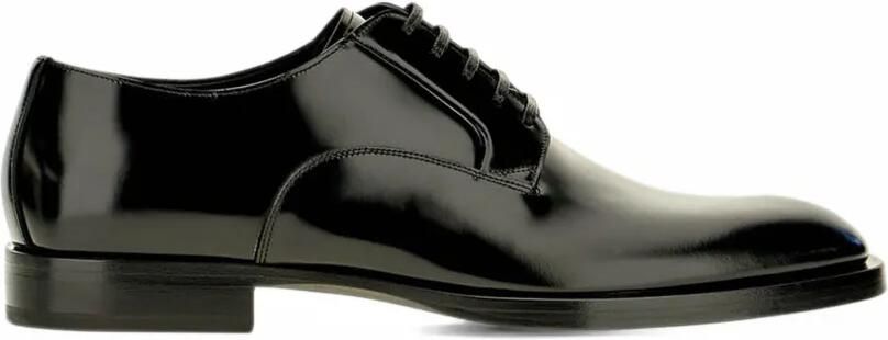 Dolce & Gabbana leather Oxford shoes Zwart
