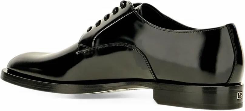 Dolce & Gabbana leather Oxford shoes Zwart - Foto 2