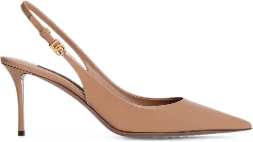 Dolce & Gabbana Lee slingback pumps Beige