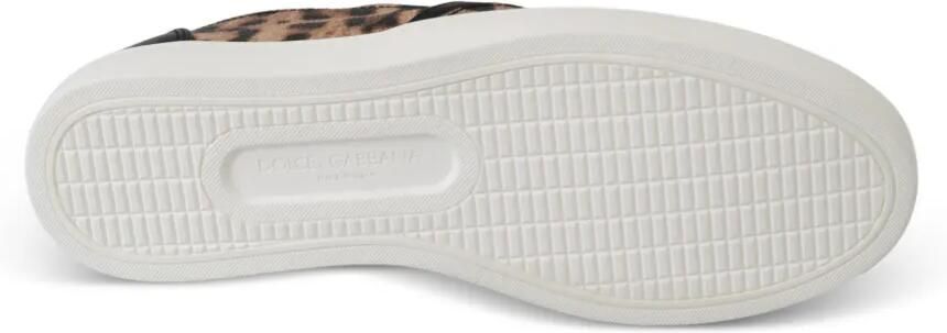 Dolce & Gabbana leopard-print sneakers Bruin - Foto 5