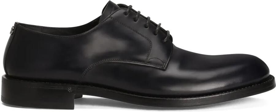 Dolce & Gabbana Leren Derby schoenen Blauw