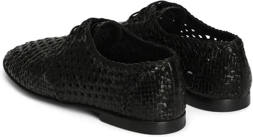 Dolce & Gabbana Leren derby schoenen Zwart - Foto 3