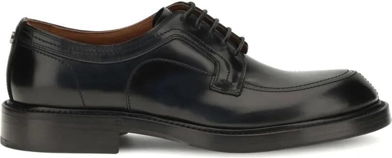 Dolce & Gabbana Leren Derby schoenen Zwart