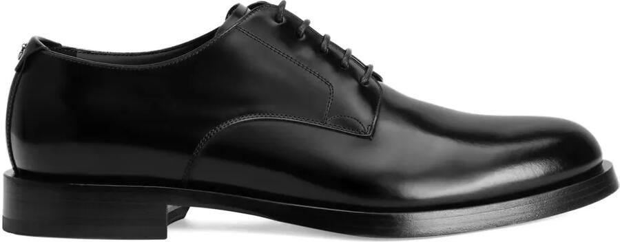 Dolce & Gabbana Leren Derby veterschoenen Zwart