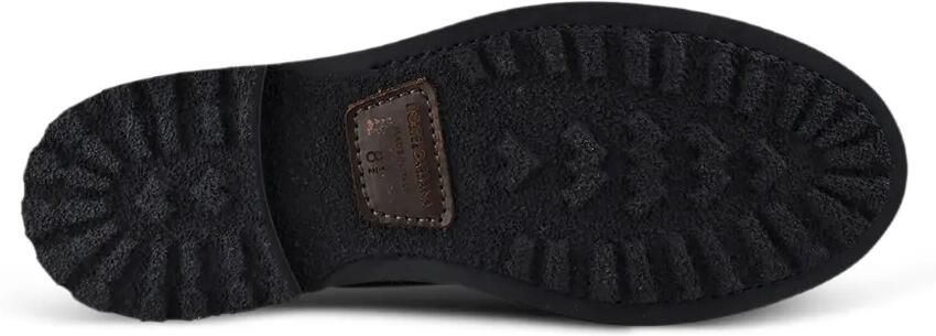 Dolce & Gabbana Leren enkellaarzen met veters Zwart - Foto 4