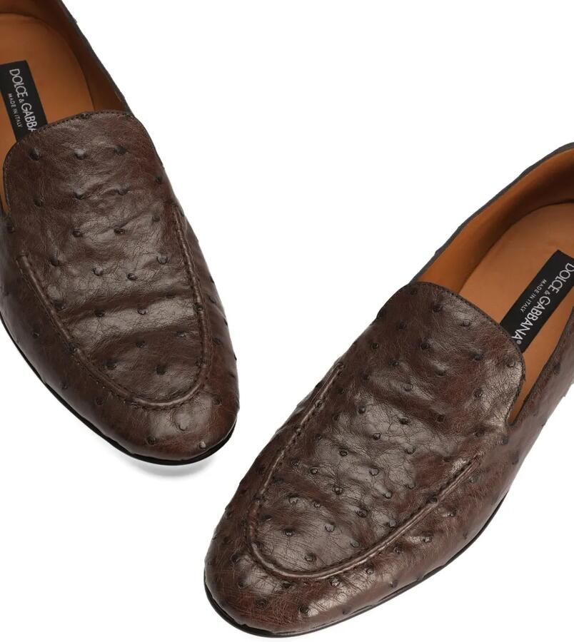 Dolce & Gabbana Leren loafers Bruin - Foto 2