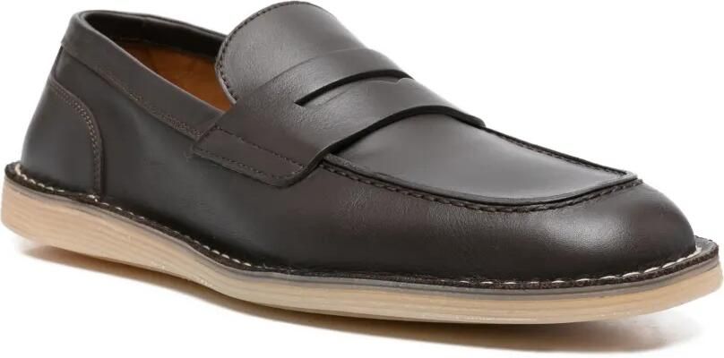 Dolce & Gabbana Leren loafers Bruin - Foto 3