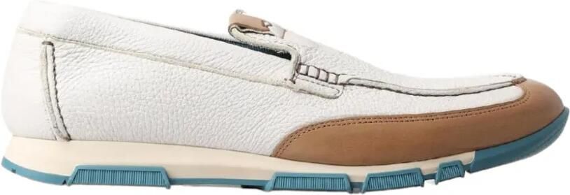 Dolce & Gabbana Leren loafers Wit