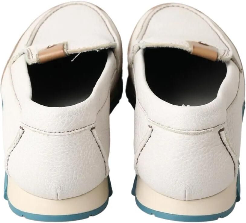 Dolce & Gabbana Leren loafers Wit - Foto 3