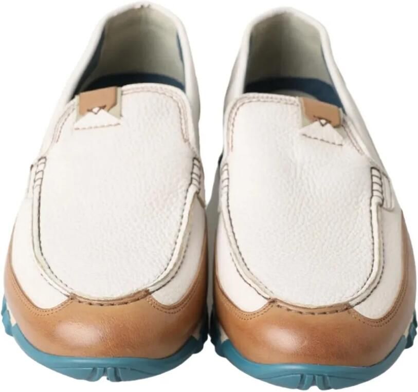 Dolce & Gabbana Leren loafers Wit - Foto 2