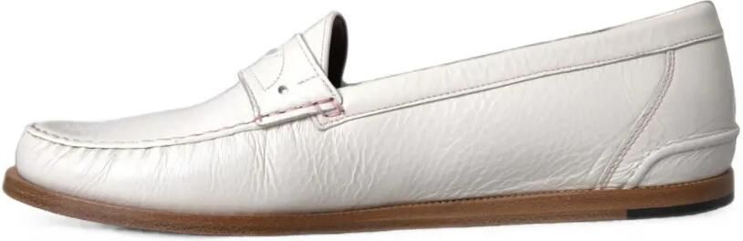 Dolce & Gabbana Leren loafers Wit - Foto 5