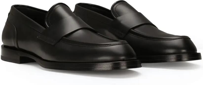 Dolce & Gabbana Leren loafers Zwart - Foto 4