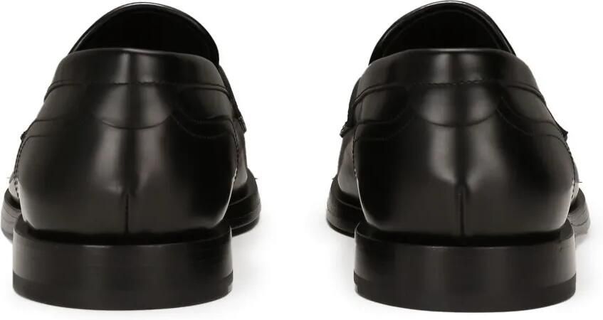 Dolce & Gabbana Leren loafers Zwart - Foto 3