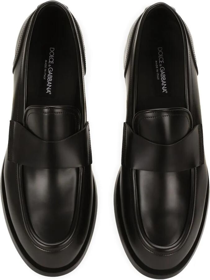 Dolce & Gabbana Leren loafers Zwart - Foto 2
