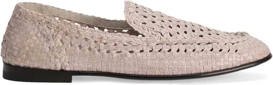 Dolce & Gabbana Leren loafers Zwart