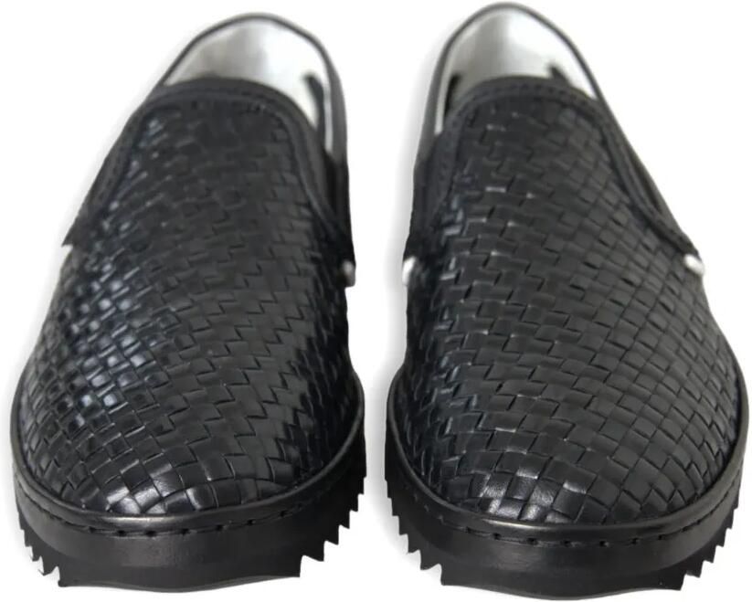 Dolce & Gabbana Leren loafers Zwart - Foto 2
