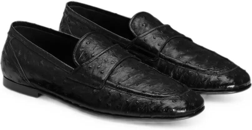 Dolce & Gabbana Leren loafers Zwart - Foto 2