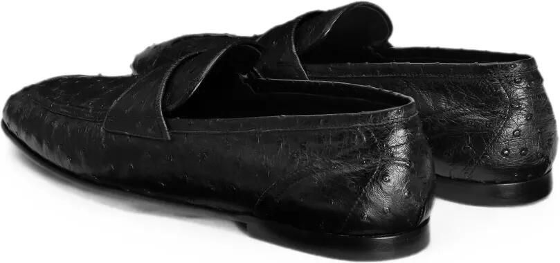Dolce & Gabbana Leren loafers Zwart - Foto 3
