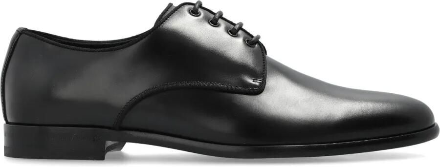 Dolce & Gabbana Leren Oxford schoenen Zwart
