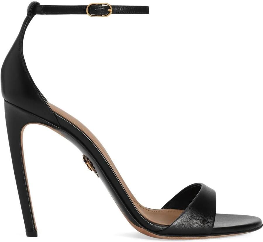 Dolce & Gabbana Leren sandalen Zwart