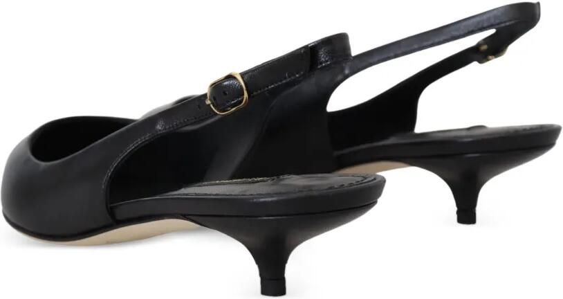 Dolce & Gabbana Leren slingback pumps Zwart - Foto 4