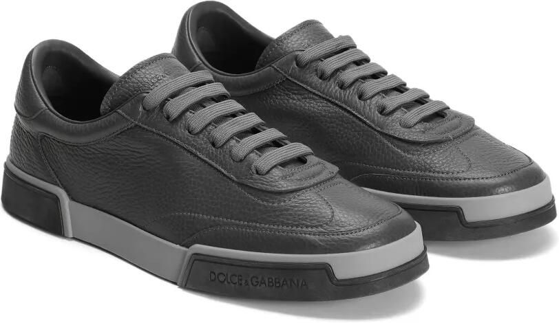 Dolce & Gabbana Leren sneakers Grijs - Foto 3